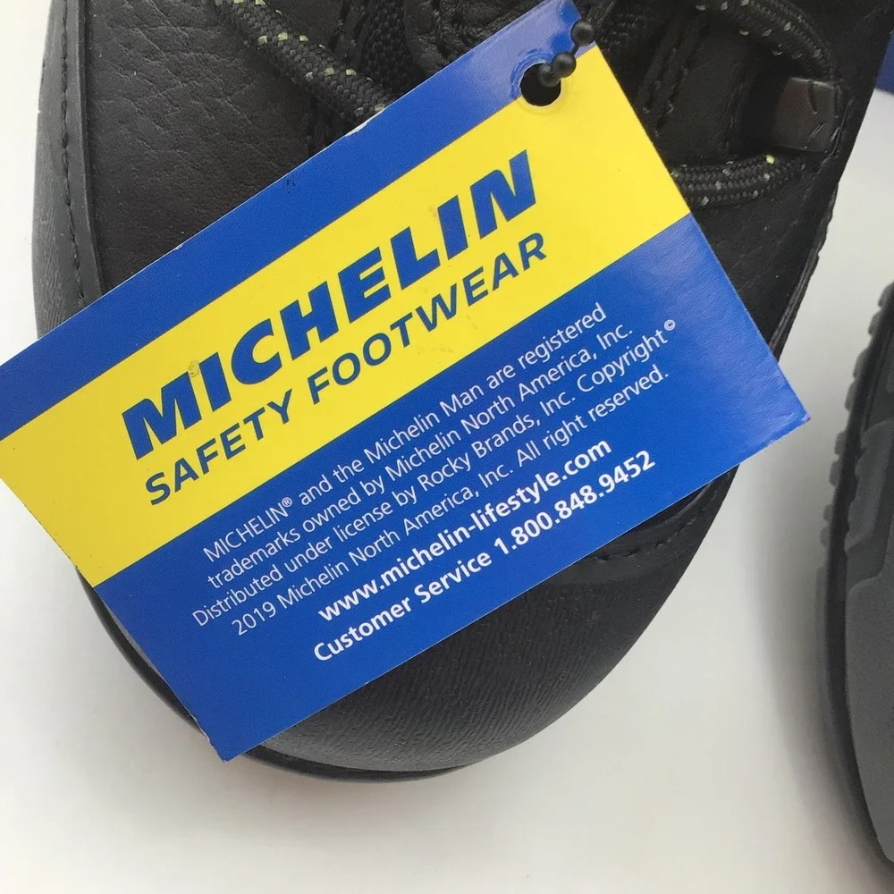 Michelin HydroEdge XHY866 Mens Steel‎ Toe Waterproof Work Boots Size 8.5 M NEW